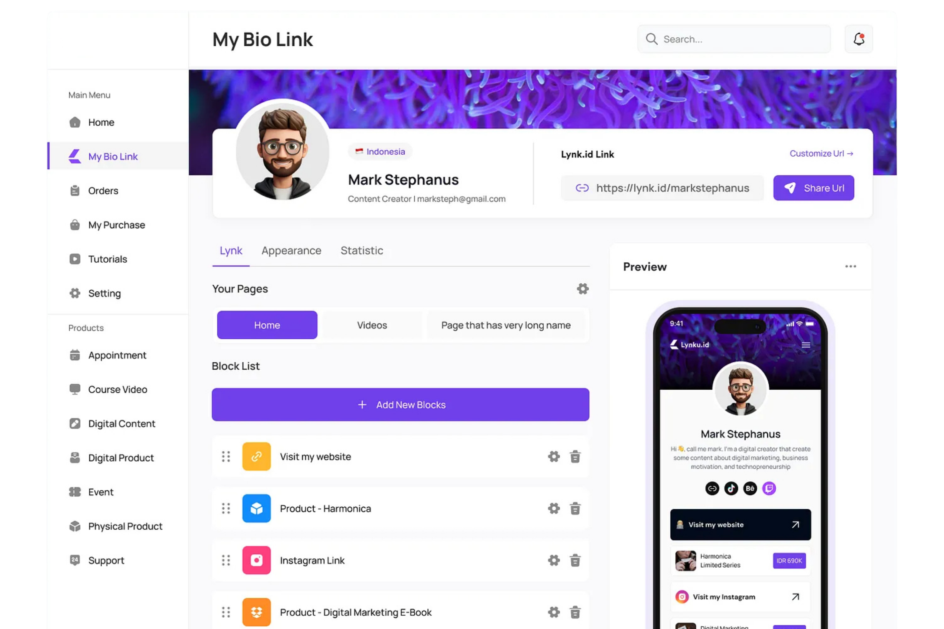 1. The Bio-Link Builder